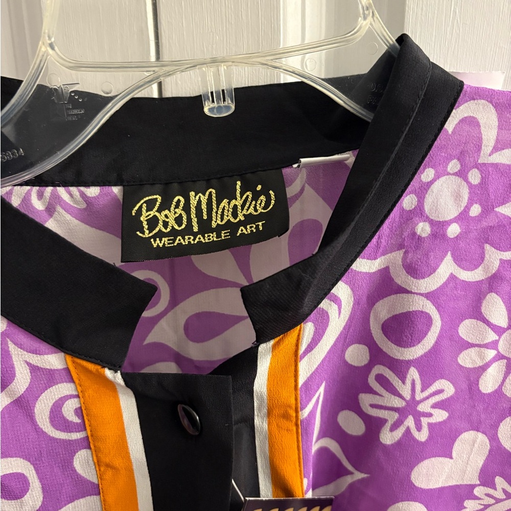 Bob Mackie Wearable Art Cardigan Embroidered NWT - image 2